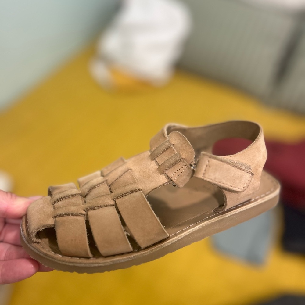 Zara Kids Brown Strap Sandals